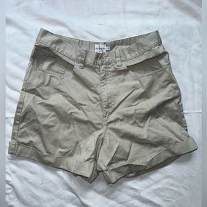 Calvin Klein khaki shorts size 12. Never worn in great condition.